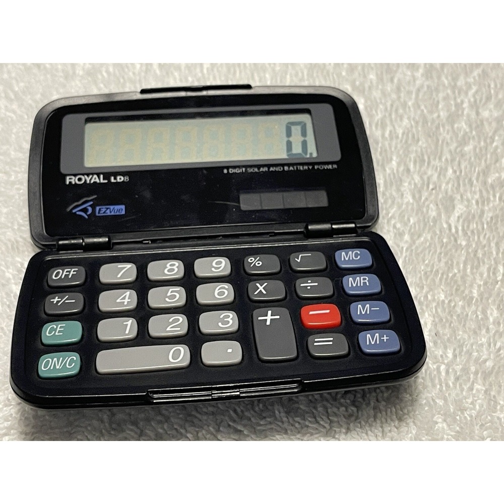Royal‎ LD8 Basic Calculator
